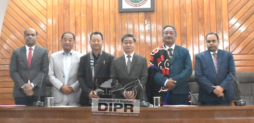 Joseph Hesso and Y P Chillio Khiam sworn in as State Information Commissioners