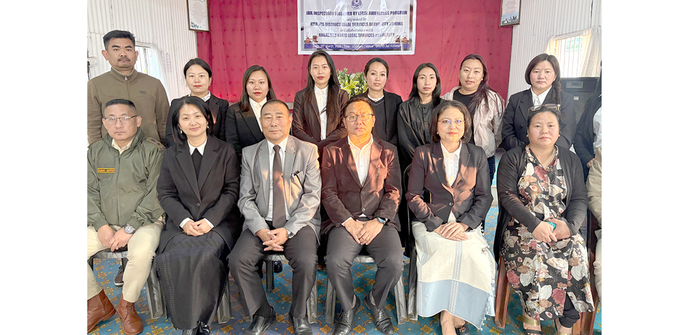 Kohima DLSA conducts legal awareness programme for jail inmates