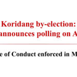 Koridang by-election: ECI announces polling on April 9
