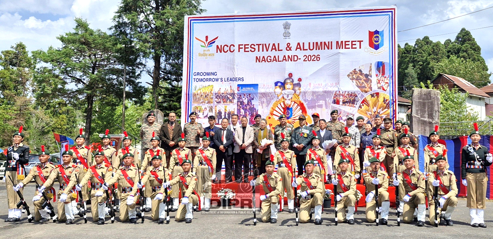 MP Supongmeren urges cadets to embrace 
leadership at Kohima NCC Festival