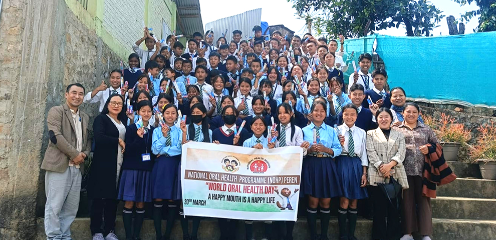 NOHP, DMHP Peren observe World Oral Health Day