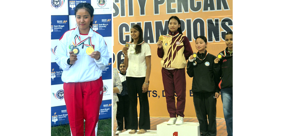 Nagaland Pencak Silat players clinch gold at inter-university championship