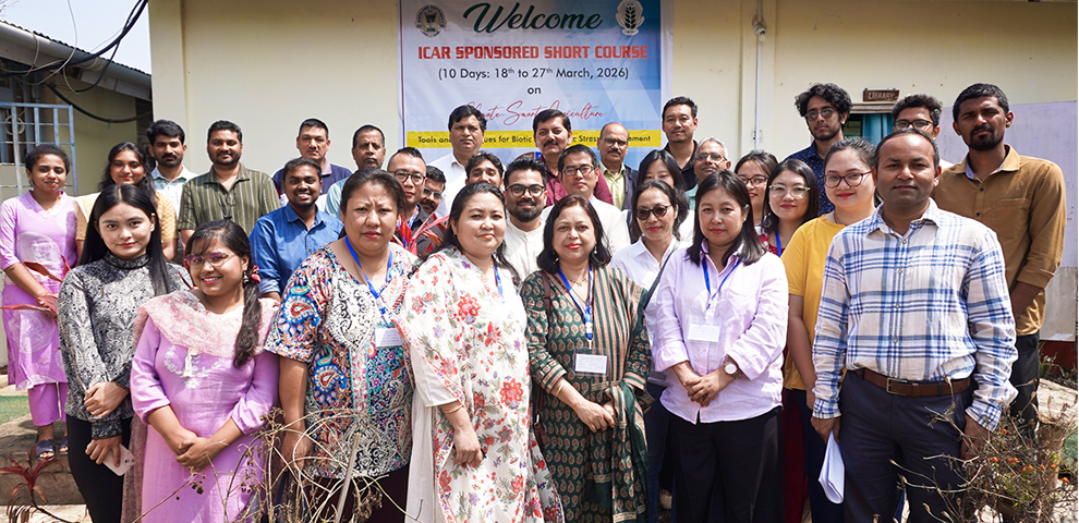Nagaland University inaugurates ICAR-sponsored training on climate-smart agriculture