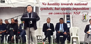 Forced to sing Vande Mataram, Nagaland students take protest to streets; NSF submits memorandum to President Murmu