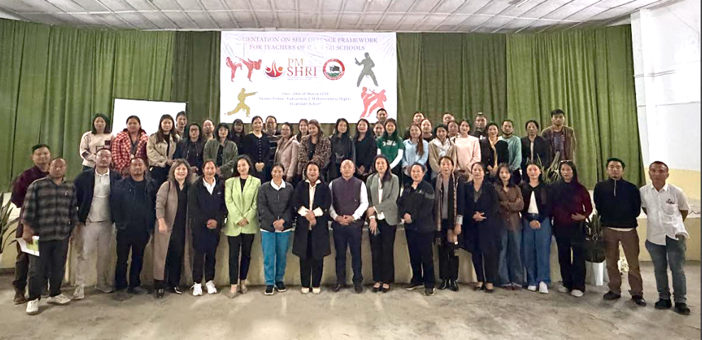 PM SHRI Nagaland trains teachers on self defence framework for student safety