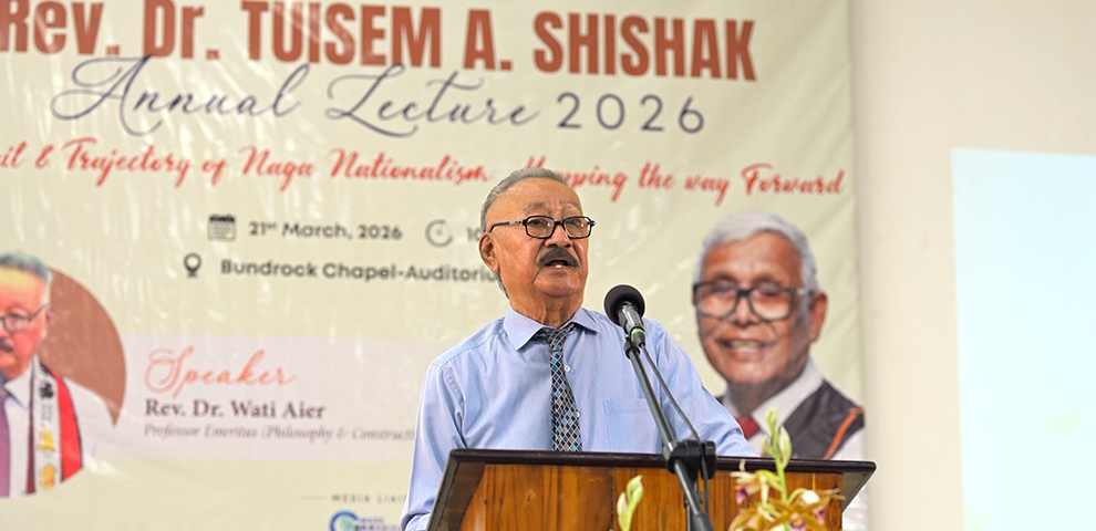Reimagining sovereignty the path forward for Nagas Rev Wati Aier