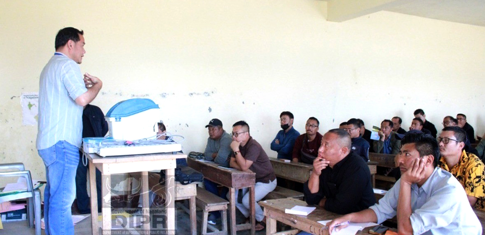 Second phase of training for polling personnel held in Mokokchung