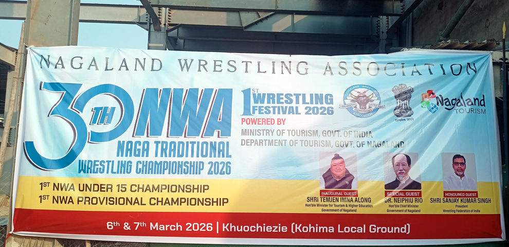 Stage set for 30th Naga Traditional Wrestling Championship
