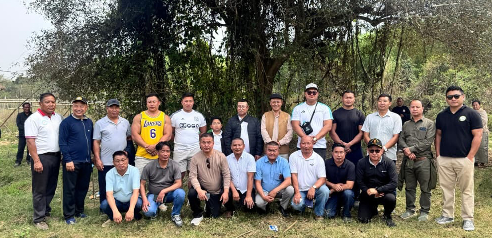 TEPULEHO PUSA DONATES LAND TO NAGA WRESTLING CHAMPIONS