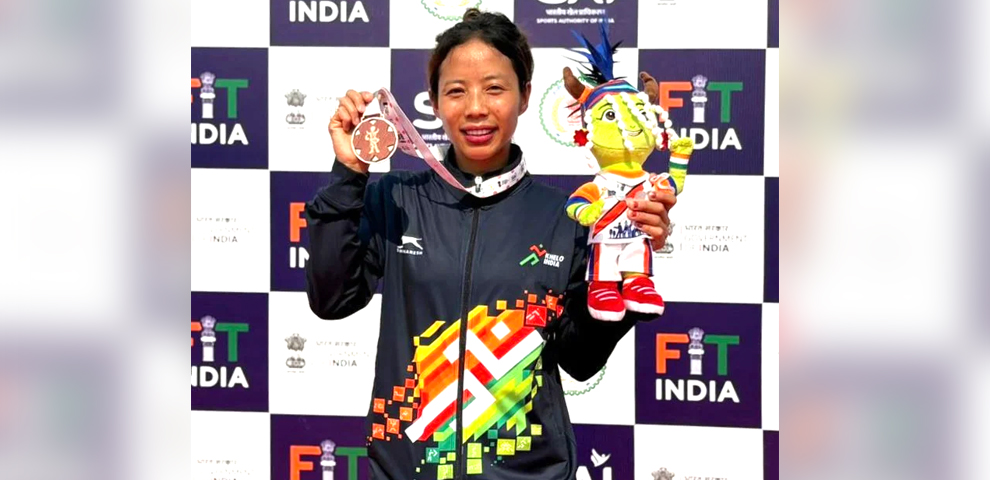 Tsuchoi T wins bronze, opens Nagaland’s medal tally at Khelo India Tribal Games