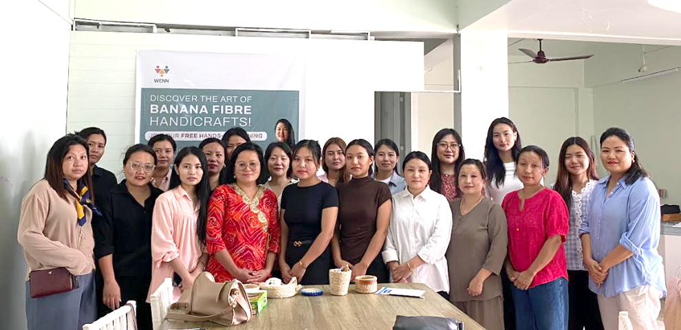 WENN hosts two-day workshop on banana fibre crafts, jewellery making