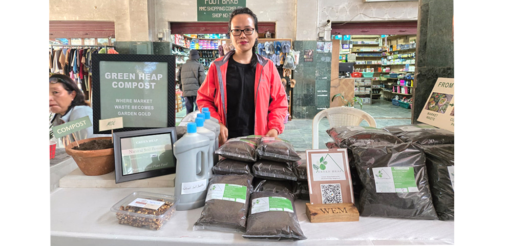 500 kg of market waste daily