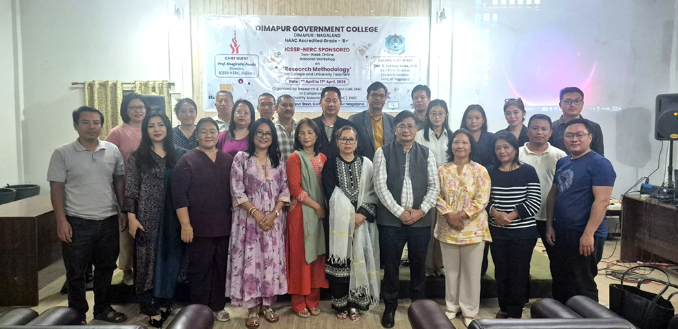DGC successfully concludes ICSSR-NERC sponsored National Workshop on Research Methodology