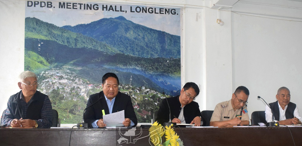 Longleng DPDB discusses NH Act adoption, Viksit Nagaland @2047