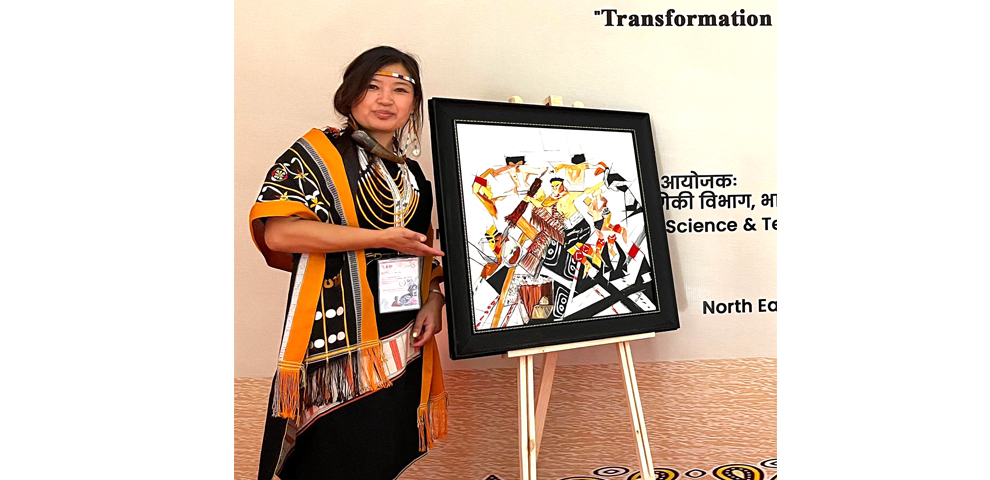 Naga artist Shesalu Vadeo exhibits