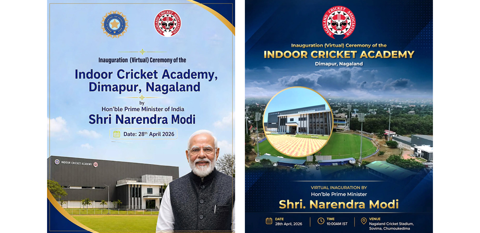 Nagaland PM Modi to virtually inaugurate Indoor Cricket Academy in Dimapur today
