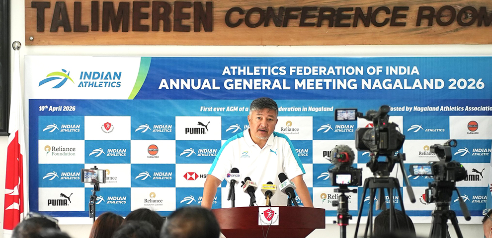 Nagaland to host first-ever national sports federation AGM in Kohima