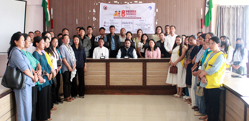 Poshan Pakhwada 2026 concludes at Mokokchung