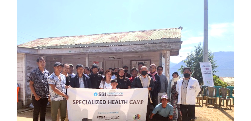 Special health camp on anemia screening conducted at Pungro CHC