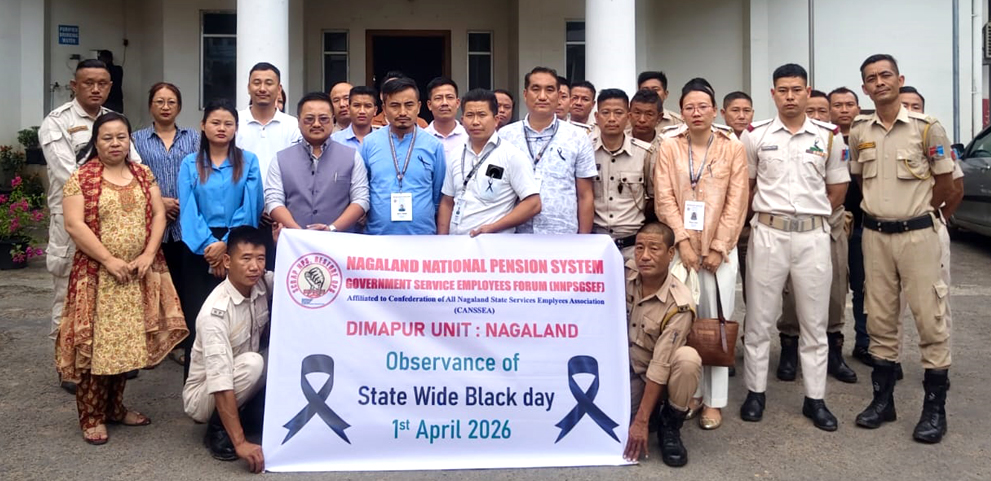 State employees observe statewide Black Day over pension concerns