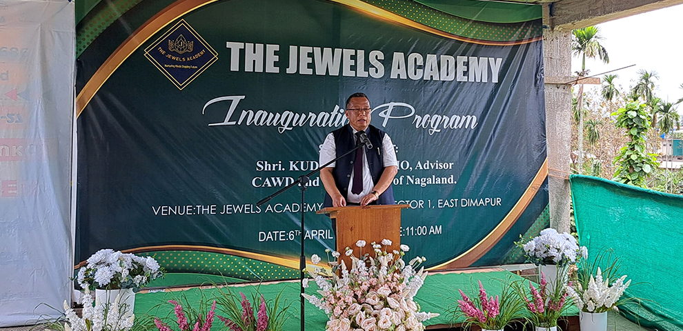 The Jewels Academy inaugurated in Dimapur by Advisor Kudecho Khamo