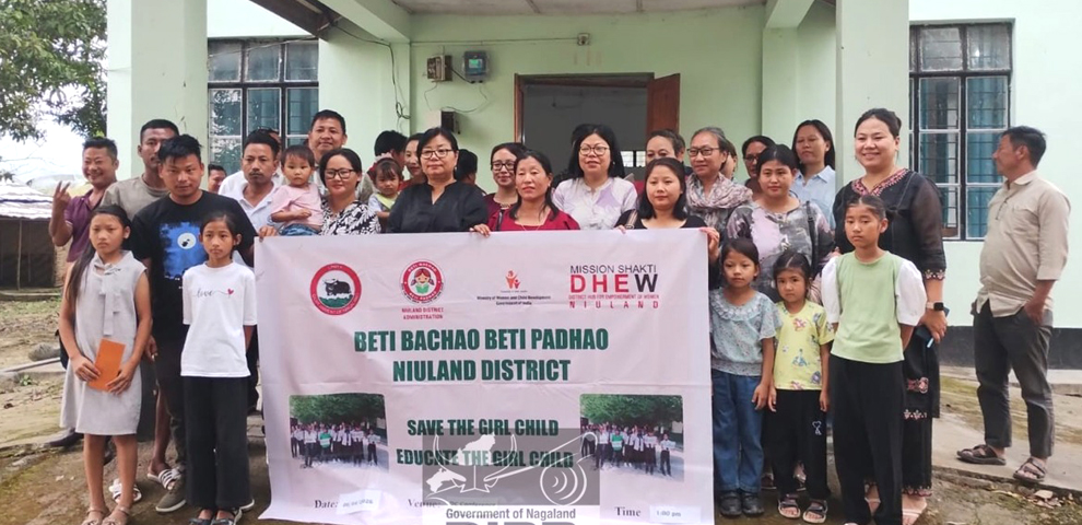 Tree Plantation Competition held at Niuland