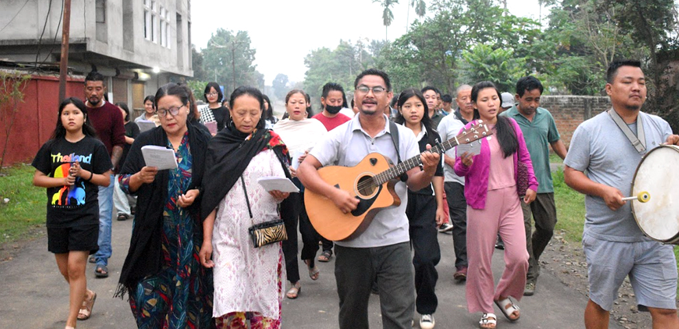 UBCT takes the message of the resurrection to the streets