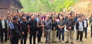 Major Toshikaba (Retd) declares candidature at Chungtia residence