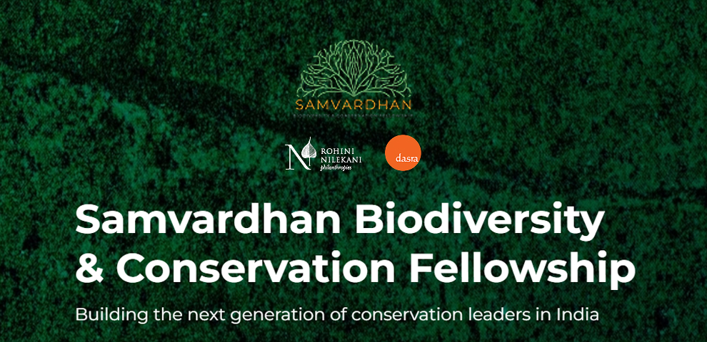 Applications open for Samvardhan Biodiversity & Conservation Fellowship