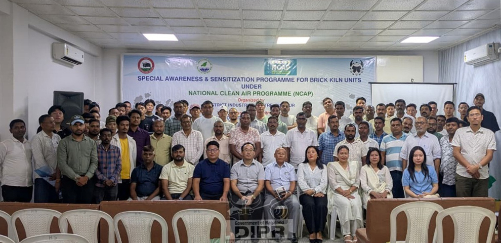 Authorities push cleaner brick kiln practices amid pollution concerns in Dimapur