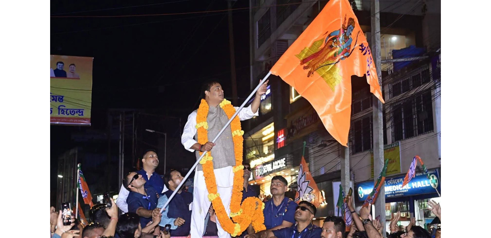 NDA sweeps Assam with 102 seats, BJP secures third consecutive term