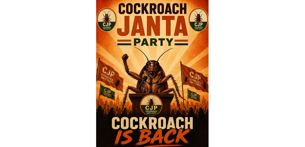 Cockroach Janata Party’s X account withheld in India, founder launches new handle