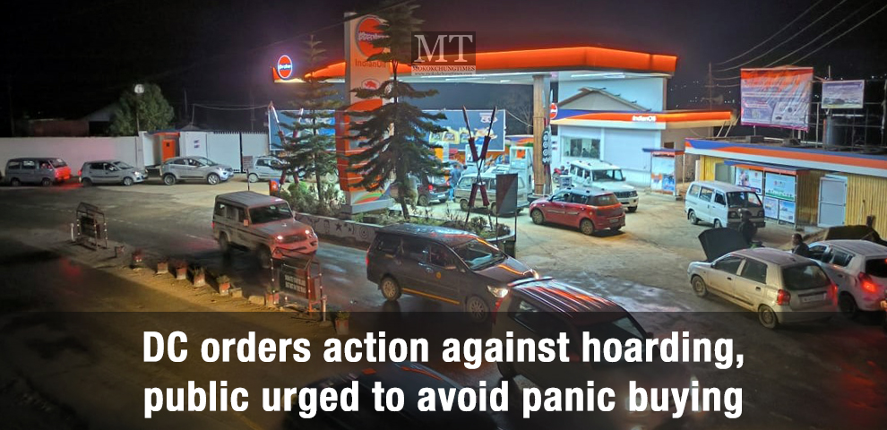Fuel stations in Mokokchung told to maintain minimum stock, ensure fair supply