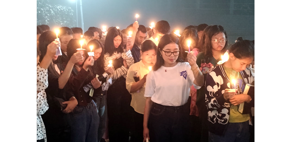 International AIDS Candle Light Memorial observed at Impur Baptist Church