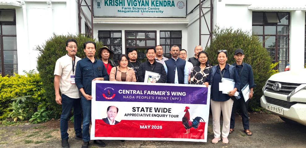 NPF Central Farmers Wing conducts Appreciative Enquiry Tour in Mokokchung, Zunheboto