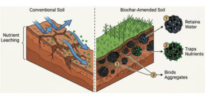 Nagaland University-led international study finds biochar can boost water retention, soil health in hill farming