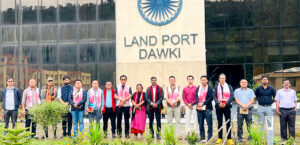 Nagaland delegation visits Dawki Land Port, explores cross-border trade framework for state