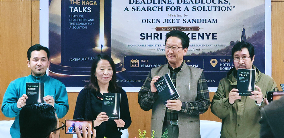 Oken Jeet Sandham’s ‘The Naga Talks’ launched