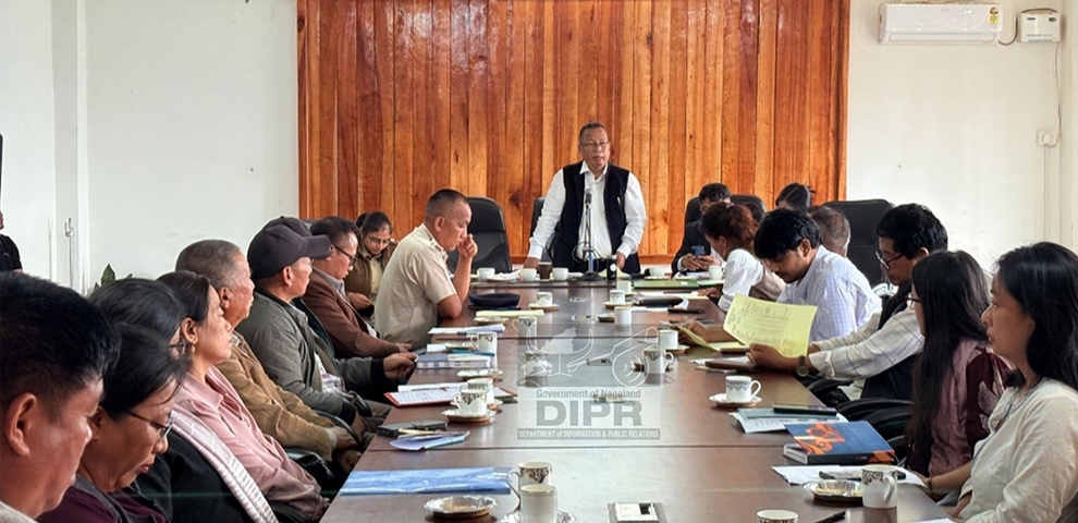 DPDB Phek warns NH-29 contractors over prolonged delay