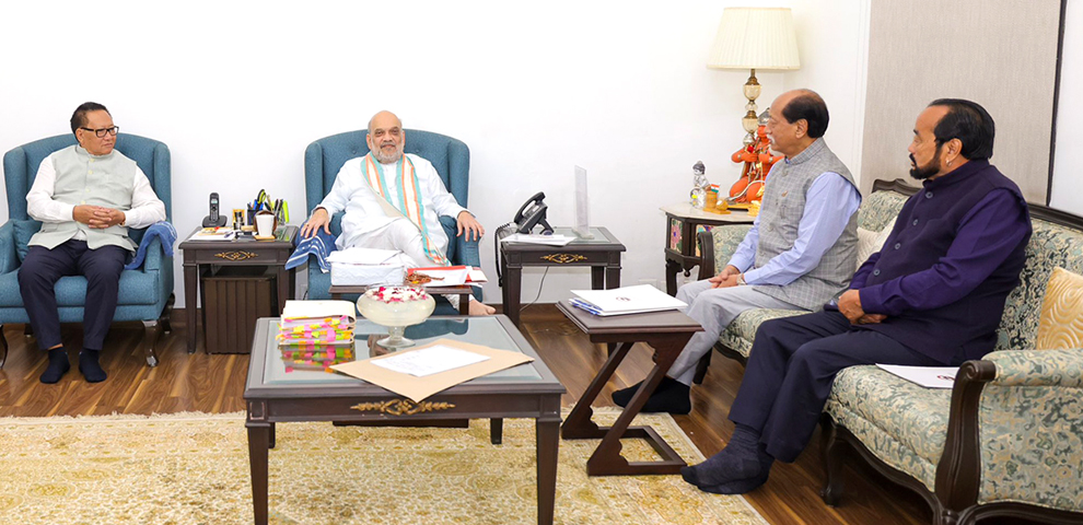 Rio meets Sitharaman, Amit Shah in Delhi to discuss Nagaland’s priorities