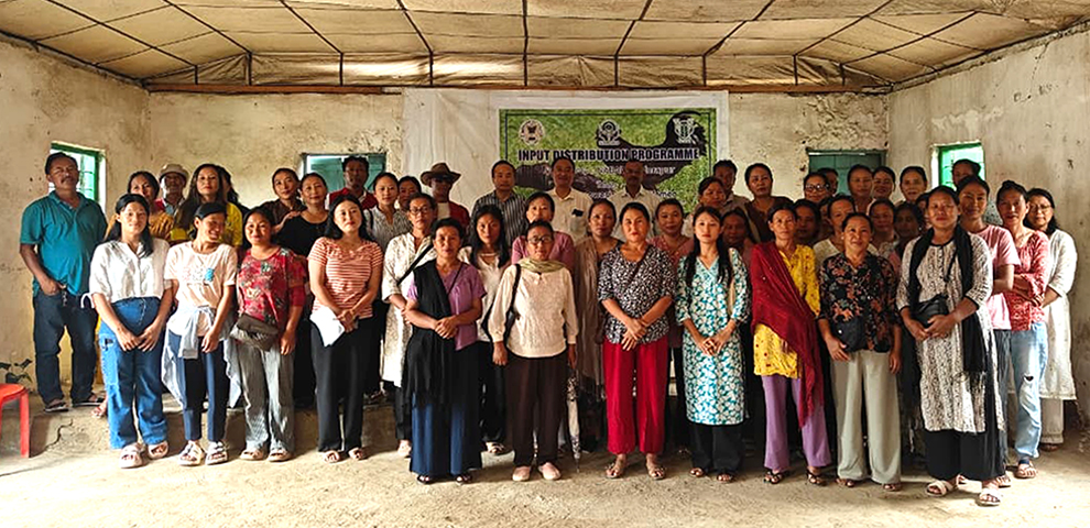 45 women beneficiaries receive Kadaknath poultry inputs under NABARD-supported project