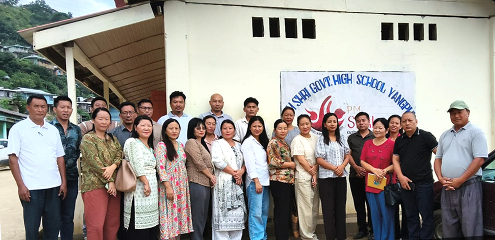 DEO Kiphire visits PM SHRI GHS Yangphi