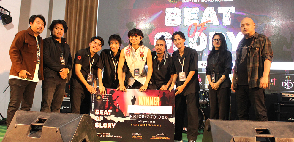El Gibor Wins ‘Beat of Glory’ Inter-Church Battle of Bands in Kohima