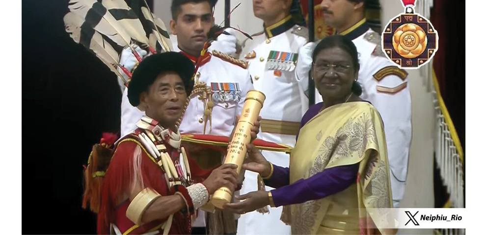 Guru Sangyusang Pongener conferred Padma Shri 2026; CM Rio extends congratulations