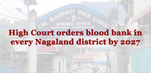 High Court orders blood bank in every Nagaland district by 2027