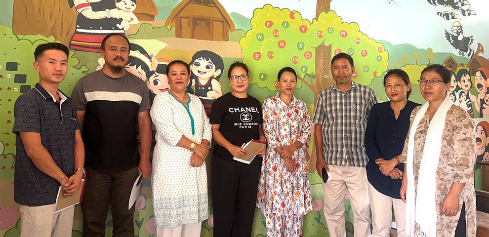 How painted folktales are turning school walls into classrooms