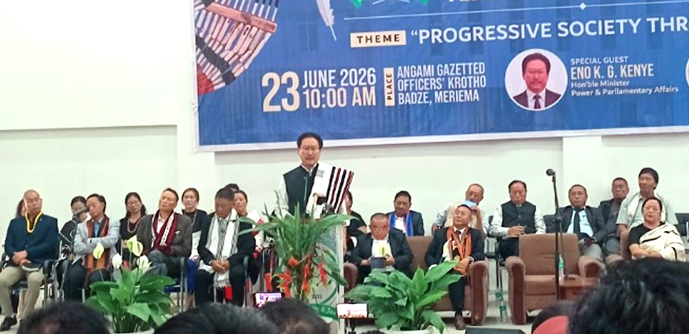Kenye warns Nagas are losing collective voice