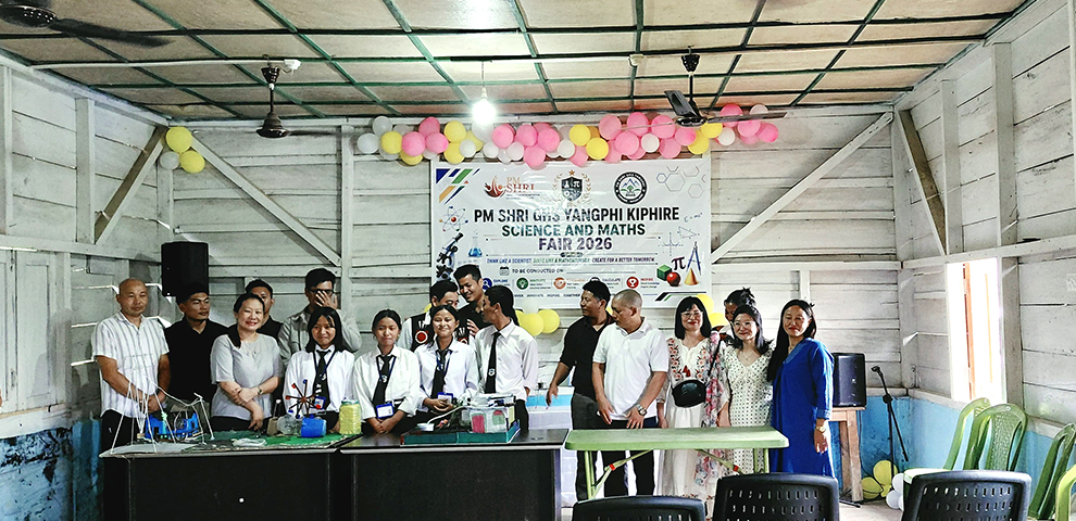 PM SHRI GHS Yangphi hosts Science and Maths Fair 2026