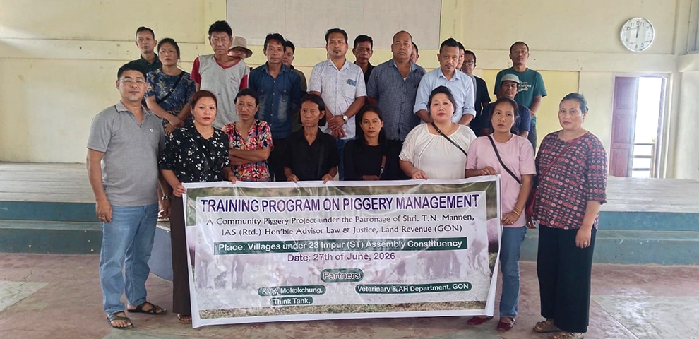 Piggery management training held across Asetkong range under Advisor TN Manen’s community project