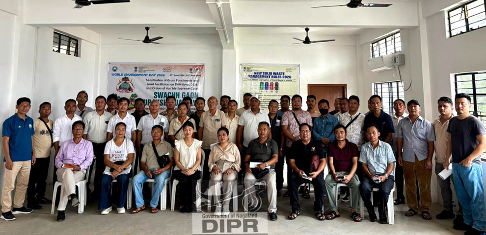 Sensitisation programme on solid waste management and source sustainability held in Dimapur